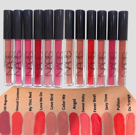 NARS matte lip gloss